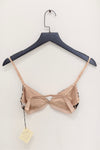 BASERANGE Mississippi Bra Narrow Collection Bamboo Fiber Bamboo Cotton Soft Underwear France BAS-BRMI-BLP-SP24-BAOWEN Leopard Print
